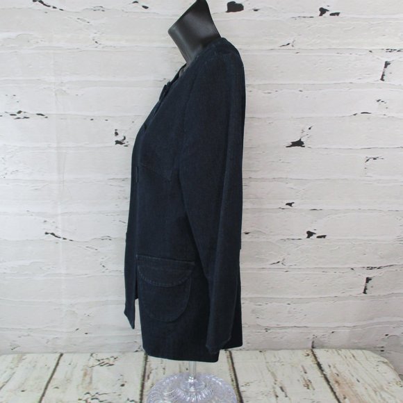 Focus 2000 Petite Boxy Denim Jacket - Picture 4 of 6